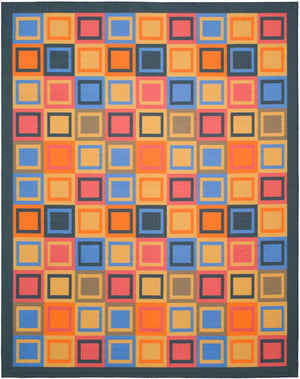 Safavieh Terra Power Loomed  Rug Blue / Multi MTP531-6591-4