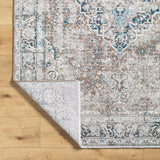 Montreal MTR-2302 9'2" x 12'9" Machine Woven Rug MTR2302-92131  Taupe, Gray, Dusty Sage, Cream, Teal Surya