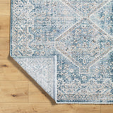 Montreal MTR-2303 9'2" x 12'9" Machine Woven Rug MTR2303-92131  Taupe, Dusty Sage, Teal, Cream, Gray Surya