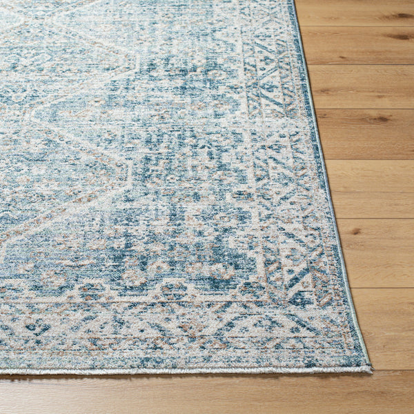 Montreal MTR-2303 9'2" x 12'9" Machine Woven Rug MTR2303-92131  Taupe, Dusty Sage, Teal, Cream, Gray Surya