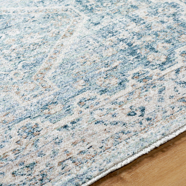 Montreal MTR-2303 9'2" x 12'9" Machine Woven Rug MTR2303-92131  Taupe, Dusty Sage, Teal, Cream, Gray Surya