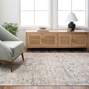 Livabliss Montreal Traditional Medallion Area Rug Machine Woven Polyester Pile Living Room MTR2304-92131