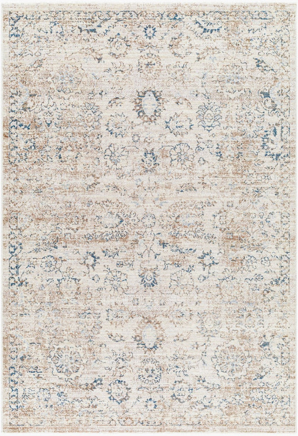 Livabliss Montreal Traditional Medallion Area Rug Machine Woven Polyester Pile Living Room MTR2304-92131