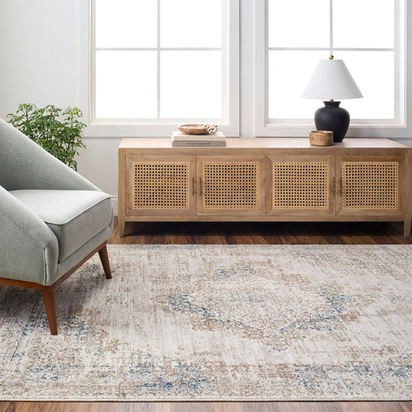 Livabliss Montreal Persian European Traditional Polyester Area Rug for Dining and Living Rooms MTR2305-92131