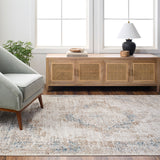 Montreal MTR-2305 9'2" x 12'9" Machine Woven Rug MTR2305-92131  Taupe, Gray, Teal, Dusty Sage, Cream Surya
