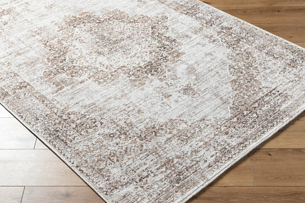 Montreal MTR-2306 9'2" x 12'9" Machine Woven Rug MTR2306-92131  Taupe, Gray, Cream, Dark Brown Surya