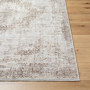 Montreal MTR-2306 9'2" x 12'9" Machine Woven Rug MTR2306-92131  Taupe, Gray, Cream, Dark Brown Surya
