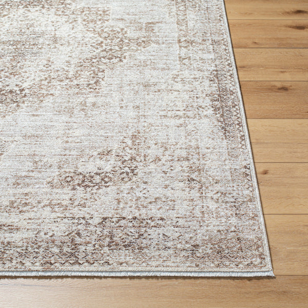 Montreal MTR-2306 9'2" x 12'9" Machine Woven Rug MTR2306-92131  Taupe, Gray, Cream, Dark Brown Surya