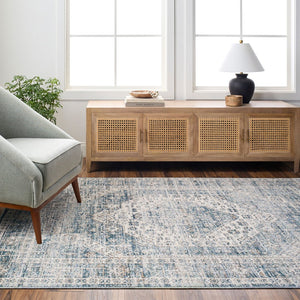 Livabliss Montreal Traditional Medallion Area Rug Polyester Woven Pile for Living or Dining Room MTR2307-92131