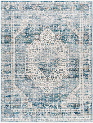 Livabliss Montreal Traditional Medallion Area Rug Polyester Woven Pile for Living or Dining Room MTR2307-92131