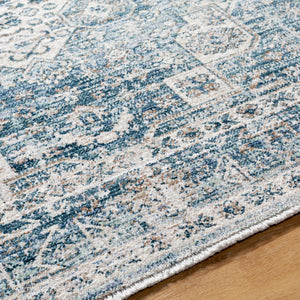 Montreal MTR-2307 9'2" x 12'9" Machine Woven Rug MTR2307-92131  Taupe, Dusty Sage, Teal, Gray, Cream Surya