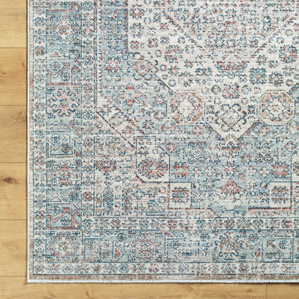 Montreal MTR-2308 9'2" x 12'9" Machine Woven Rug MTR2308-92131  Taupe, Gray, Dusty Sage, Plum, Cream, Teal Surya