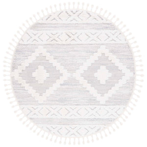 Safavieh Moroccan Tassel Shag 640 Power Loomed Shag & Flokati Rug MTS640A-8SQ