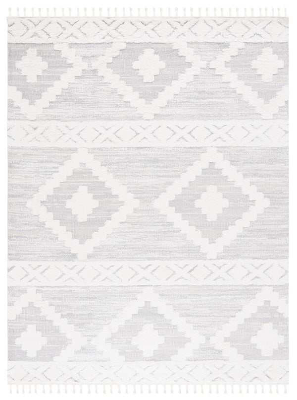 Safavieh Moroccan Tassel Shag 640 Power Loomed Shag & Flokati Rug MTS640A-8SQ