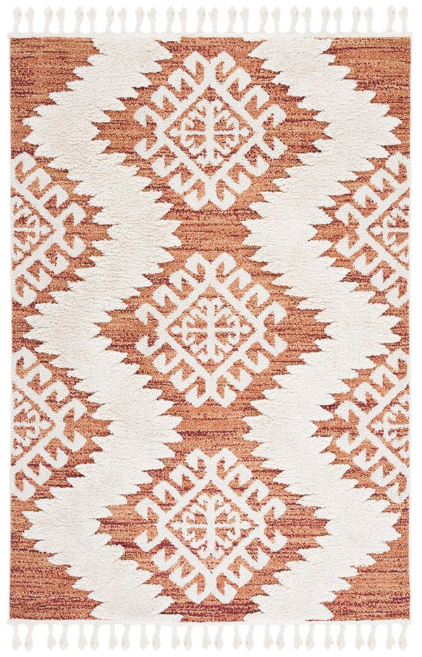 Safavieh Moroccan Tassel Shag 652 Power Loomed Shag & Flokati Rug MTS652P-4SQ