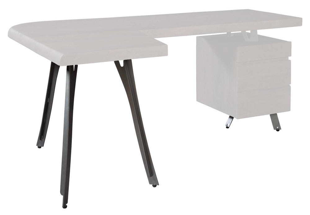 Hekman Furniture 28422t L-desk Gray Top Panel By  – Stylish, Functional, And Perfect For Your Office Special Reserve Ldesk Gray Base Assm 28422b