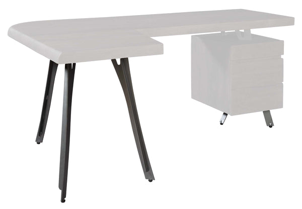 Hekman Furniture 28422t L-desk Gray Top Panel By  – Stylish, Functional, And Perfect For Your Office Special Reserve Ldesk Gray Base Assm 28422b