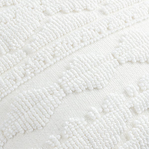 Surya Matthew 18" Modern Cotton-polyester Accent Pillow - Chic Minimalist Home Decor For Stylish Spaces White Polyester,Cotton Mtw001-2222