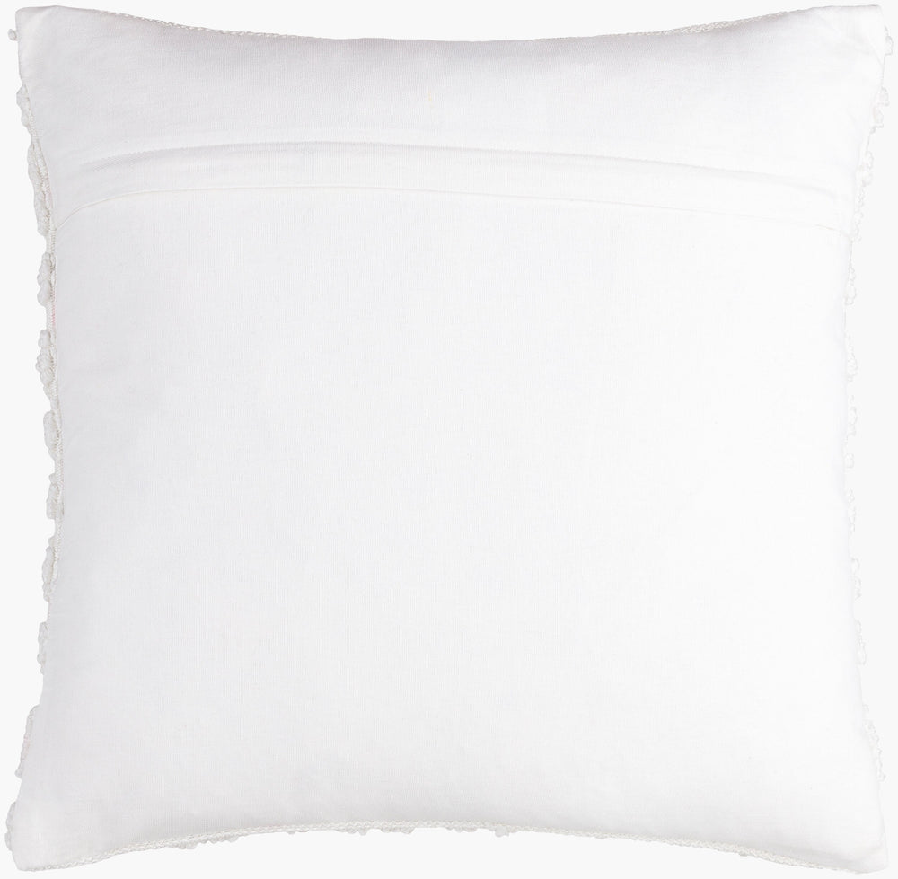 Surya Matthew 18" Modern Cotton-polyester Accent Pillow - Chic Minimalist Home Decor For Stylish Spaces White Polyester,Cotton Mtw002-2020d