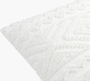 Surya Matthew 18" Modern Cotton-polyester Accent Pillow - Chic Minimalist Home Decor For Stylish Spaces White Polyester,Cotton Mtw002-2020d