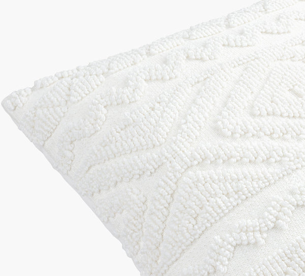 Surya Matthew 18" Modern Cotton-polyester Accent Pillow - Chic Minimalist Home Decor For Stylish Spaces White Polyester,Cotton Mtw002-2020d