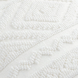 Surya Matthew 18" Modern Cotton-polyester Accent Pillow - Chic Minimalist Home Decor For Stylish Spaces White Polyester,Cotton Mtw002-2020d