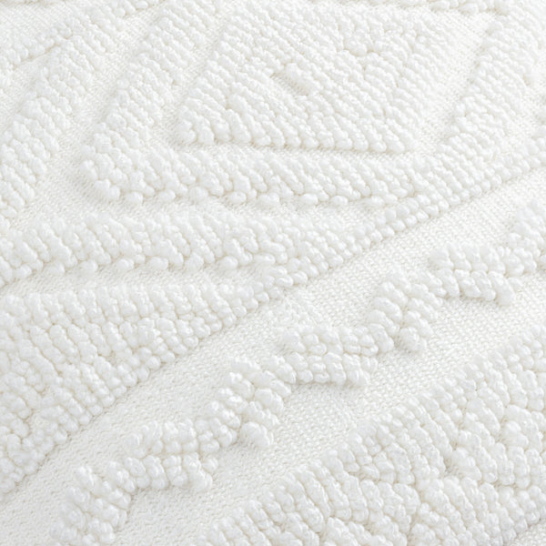 Surya Matthew 18" Modern Cotton-polyester Accent Pillow - Chic Minimalist Home Decor For Stylish Spaces White Polyester,Cotton Mtw002-2020d