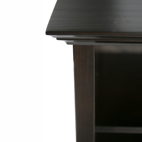 English Elm Amherst Multi Cube Bookcase - Handcrafted Solid Wood Storage Unit In Rich Hickory Brown Finish B136P159435