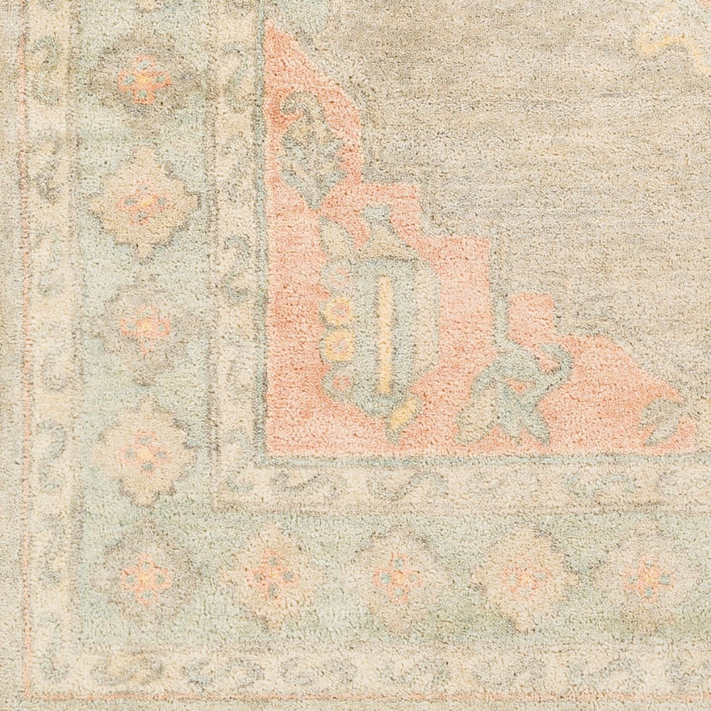 Surya Malatya 2' X 3' Handcrafted Viscose And Wool Rug - Timeless Elegance For Your Home Décor Needs! Dusty Sage Wool,Viscose Mty2301-23