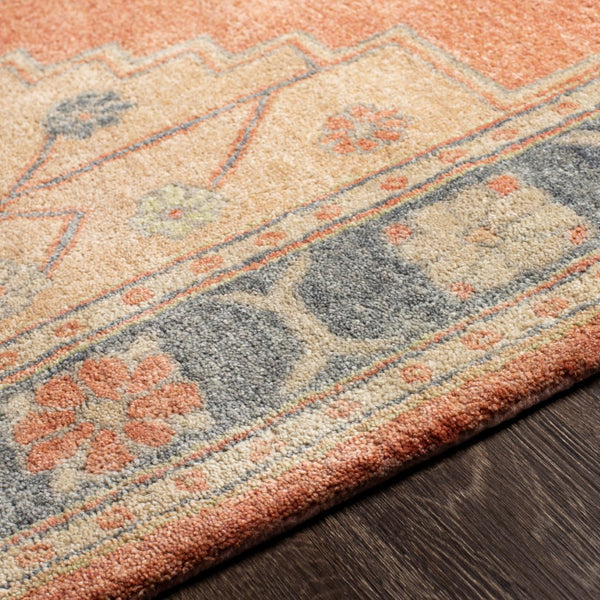 Surya Malatya 2' X 3' Handcrafted Viscose And Wool Rug - Timeless Elegance For Your Home Décor Needs! Rose Wool,Viscose Mty2303-23