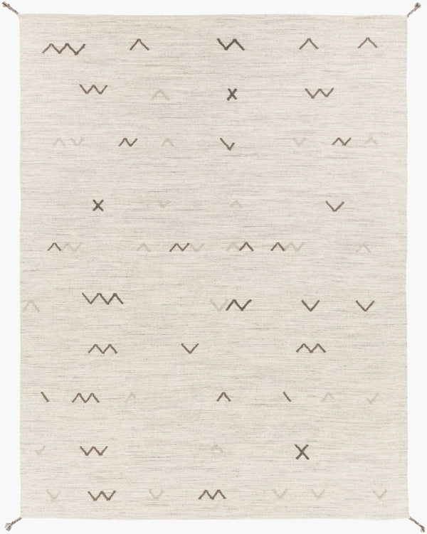 Livabliss Montezuma Handwoven Wool Area Rug with Artisan High-low Texture for Entryway Accent Light Gray, Lig 8' x 11' MTZ2004-811