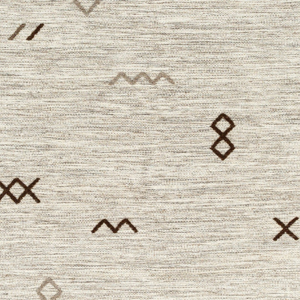 Livabliss Montezuma Hand-woven Wool Area Rug Global Pattern Artisan Texture for Entryways Light Gray, Lig 2'6" x 8' MTZ2005-268