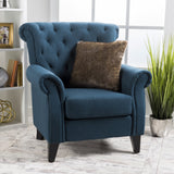 Christopher Knight Home® Merritt Fabric Tufted Chair  - Birch Wood, Multiple Colors - Stylish & Affordable Seating