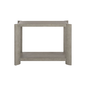 Bernhardt Bernhardt Arlyn Nightstand With 5 Drawers, Flaxen White Oak Finish, Sculptural Angled Legs, Modern Craftsmanship 309214