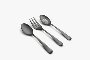 Lenox Cambridge Rhiannon Black Satin 3-Piece Serve Set NO COLOR METAL 505936CKW43R