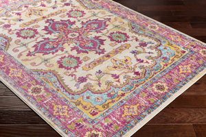 Livabliss Mumbai Traditional Medallion Polypropylene Area Rug for Living Room or Dining Space MUM2318-93123