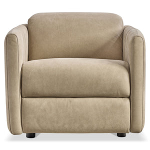 Bernhardt Bernhardt Sierra Power Recliner Leather Chair with Motorized Footrest for Living Room 502RLO