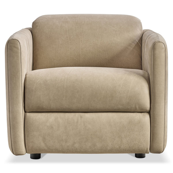 Bernhardt Bernhardt Sierra Power Recliner Leather Chair with Motorized Footrest for Living Room 502RLO
