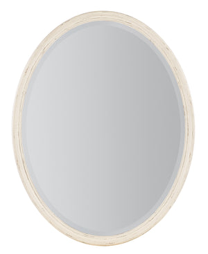 Americana Oval Mirror Whites/Creams/Beiges Americana Collection 7050-90007-02 Hooker Furniture