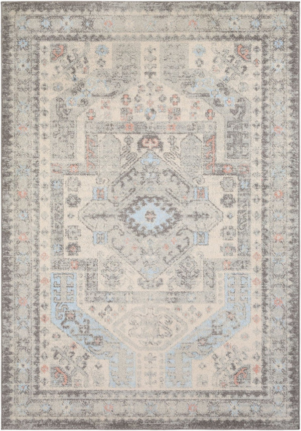 Livabliss Murat Traditional Turkish Polypropylene Area Rug Medium Pile Living Room Accent MUT2310-5373