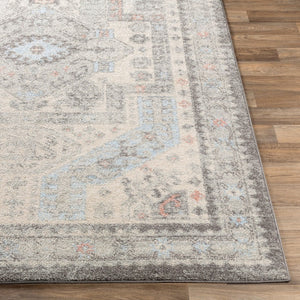 Livabliss Murat Traditional Turkish Polypropylene Area Rug Medium Pile Living Room Accent MUT2310-5373