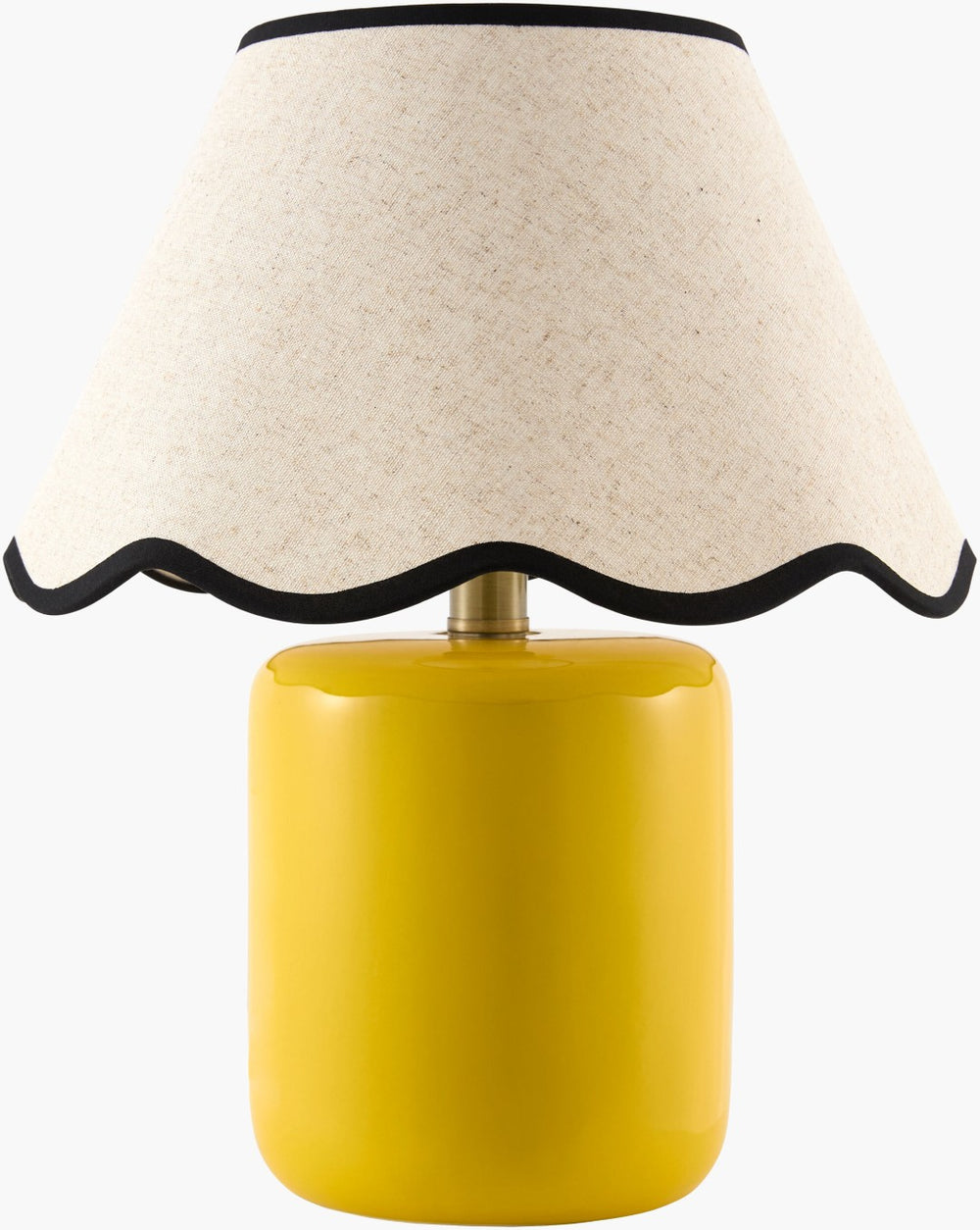 Livabliss Marivela Coastal Linen Blend Shade Accent Table Lamp for Nightstand or Side MVLA-011