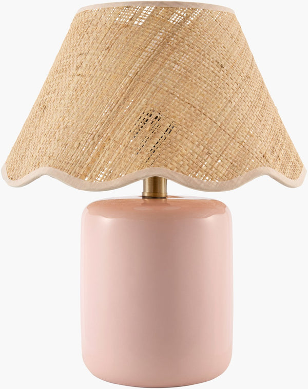 Livabliss Marivela Woven Seagrass Table Lamp Coastal Organic Texture for Bedside or Entryway MVLA-025