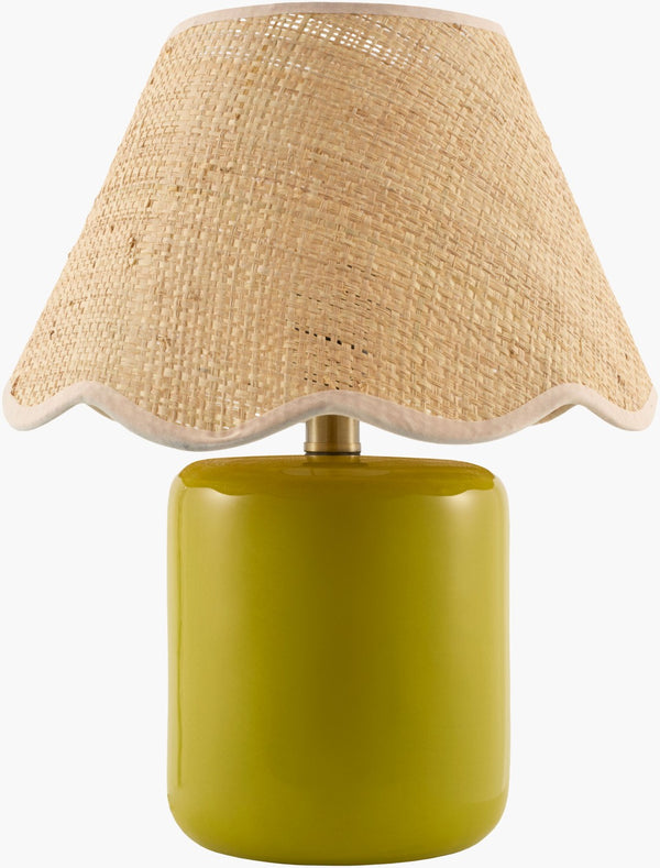 Livabliss Marivela Seagrass Woven Coastal Table Lamp with Soft Textile Shade for Bedroom MVLA-029