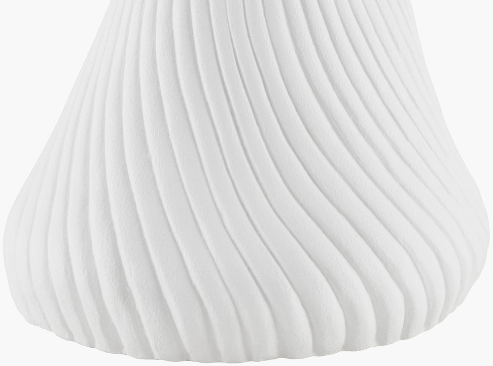 Surya Mervans 25" Farmhouse Accent Table Lamp With Rattan Shade & Elegant Ceramic Base For Cozy Decor Body, White,Shade, Brown,Finial, Metallic ,Brass,Harp, Metallic ,Gold,Cord, Translucent Ceramic,Rattan,Polyester,Steel Mvs-001