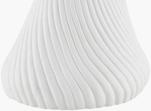 Surya Mervans 25" Farmhouse Accent Table Lamp With Rattan Shade & Elegant Ceramic Base For Cozy Decor Body, White,Shade, Brown,Finial, Metallic ,Brass,Harp, Metallic ,Gold,Cord, Translucent Ceramic,Rattan,Polyester,Steel Mvs-001