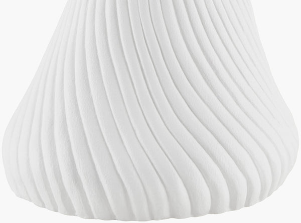 Surya Mervans 25" Farmhouse Accent Table Lamp With Rattan Shade & Elegant Ceramic Base For Cozy Decor Body, White,Shade, Brown,Finial, Metallic ,Brass,Harp, Metallic ,Gold,Cord, Translucent Ceramic,Rattan,Polyester,Steel Mvs-001