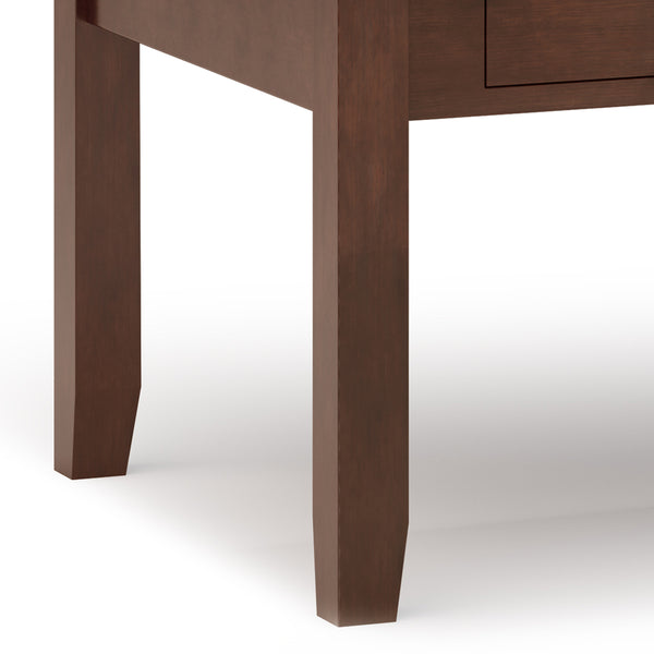 English Elm Artisan Lift Top Coffee Table - Rich Russet Brown With Hidden Storage For Living Room Elegance B136P158380