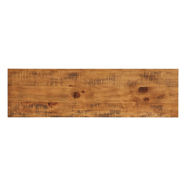 Homelegance By Top-Line Alastor Rustic X-Base 60-inch TV Stand Natural MDF