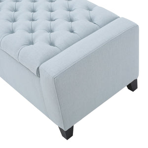 English Elm Guernsey Tufted Storage Ottoman with Lift Top Hidden Compartment for Living Rooms 59336.00LSKY